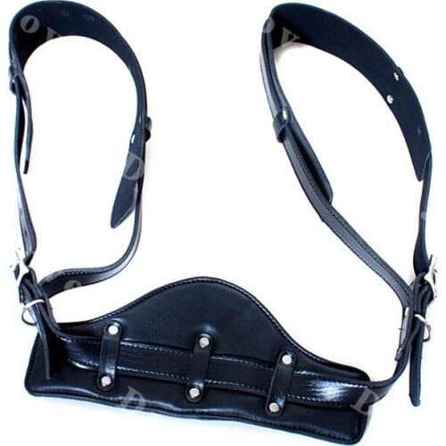 Women Faux Leather Open Leg Thigh Sling Female Orgasm Belt Bondage Fetish Sex Aid Toy