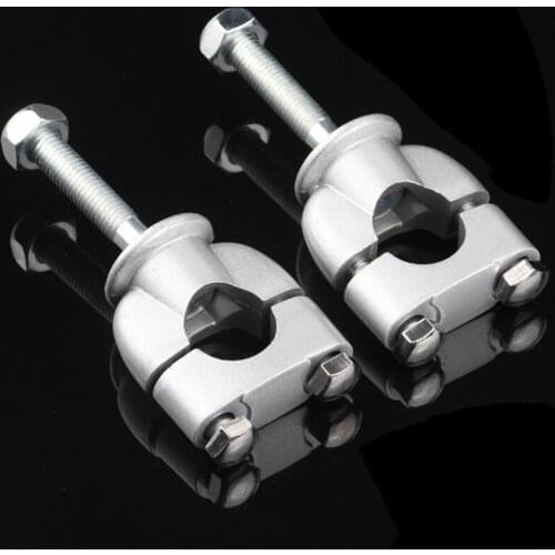 2 Pcs 28mm 1 1/8 Handlebar Bar Mounts Clamps Raiser Universal Accessories