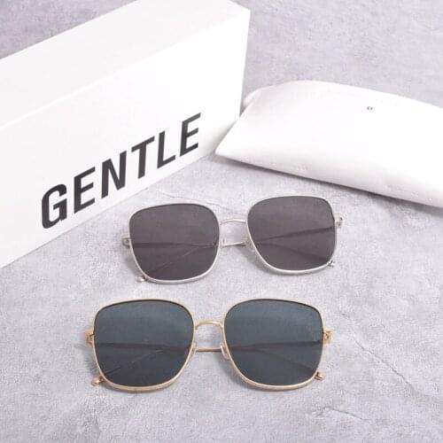2020 GM Sunglasses High Quality fashion Polarized Sunglasses BLING metal square frame glasses for women men With brand Case