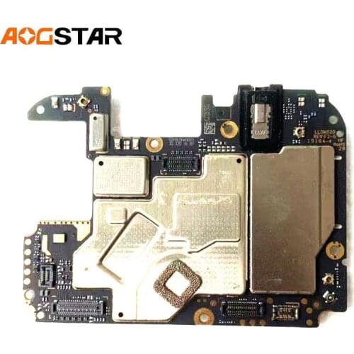 Aogstar Mobile Electronic Panel For Xiaomi RedMi 7 Mainboard Motherboard Unlocked With Chips Circuits Flex Cable