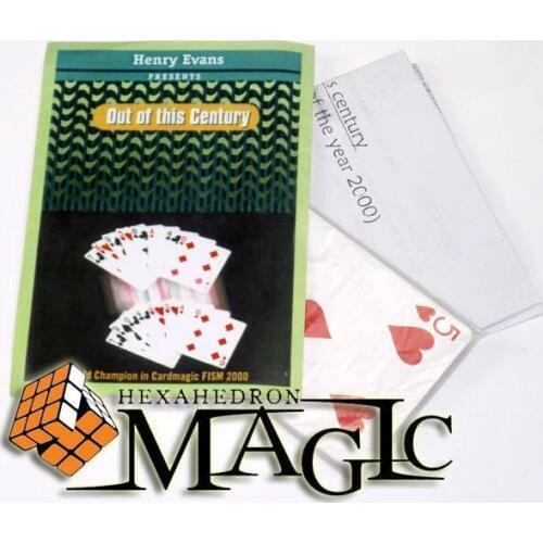 Out of this century Henry Evans /close-up CARD magic trick / wholesale