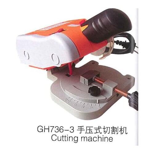 Jewellery making Hand pressure type cutting machine for gold silver diamond jade