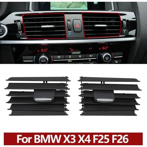 Upgraded Front Central AC Air Conditioning Vent Grill Outlet Tab Clip Repair Kit For BMW X3 X4 F25 F26 2011-2018