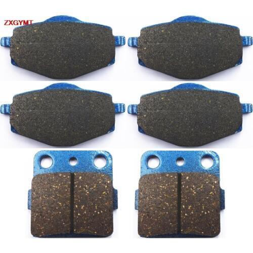 Sinter HH Disc Brake Pads Set for YAMAHA YFM 350 YFM350 XT XU Warrior 1987 1988 Front Rear 88 87