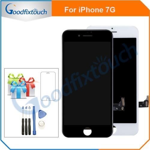 For iPhone 7 7G LCD Display With Touch Screen Digitizer Assembly No Dead Pixel Replacment Parts With Gift Free Shipping