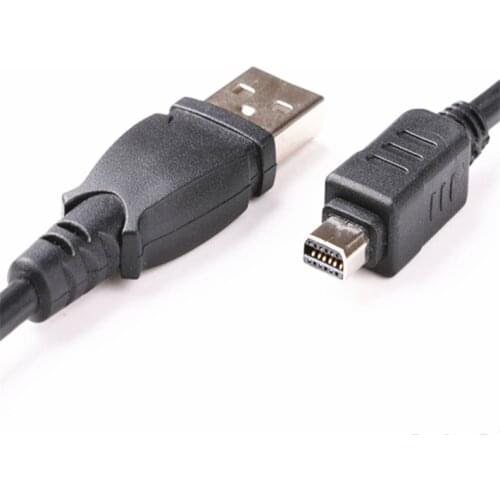 For Olympus Camera U760 U770 U780 U790 U800 U810 U820 U830 U840 U850 U1000 U1010 U1020 U1030 U1040 U1050 U1060 12-pin data cable