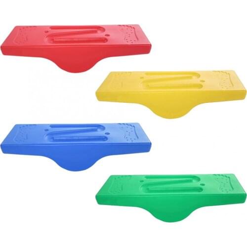 2021 Children Balance Board Kids Sensory Training Rocking Seesaw Indoor Outdoor Fitness Activity Exercise Interactive Game Toys