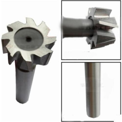 Free shipping New Lot 1pcs 14*5mm HSS T Slot superhard straight shank Mills 6F cutting End mill Shank Dia 8mm