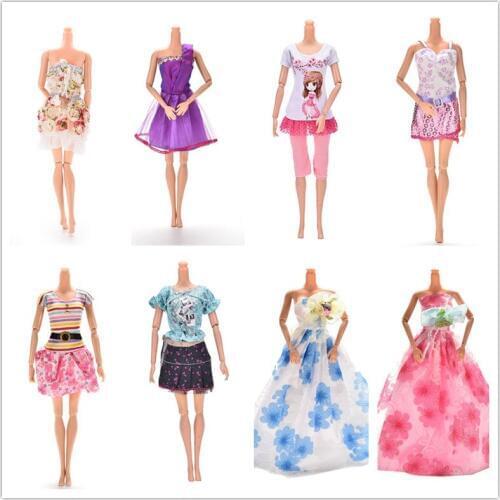 For doll Multi Styles Pick Handmake wedding princess Dress Beaty Doll Party Dress Elegant Summer Clothing Gown