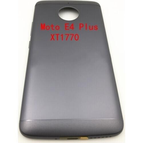 For Motorola Moto (4th Gen) E4 XT1762 XT1763 E4 Plus XT1770 X1771 Back Battery Cover Rear Door Panel Housing Case