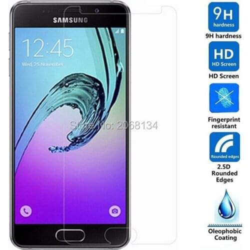 For Samsung Galaxy A3 2017 Tempered Glass 9H Front Guard Protective Film Explosion-proof LCD Screen Protector For SM-A320 A320F