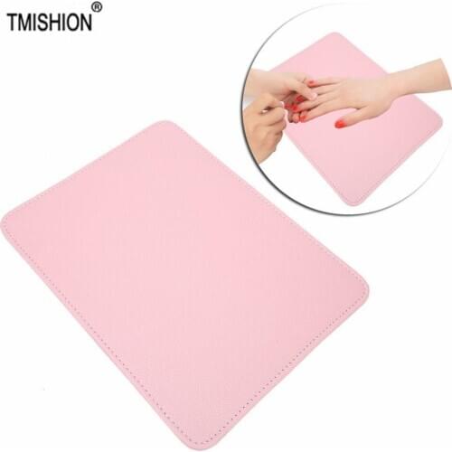 Nail Art Table Mat Practic Hand Rest Cushion Pad Foldable Washable Manicure Desk Mat Manicure Tool