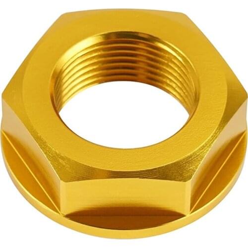 M22 Motorcycle Rear Wheel Axle Nut Screw Bolt for Honda Yamaha Kawasaki Suzuki CRF YZF KXF RMZ