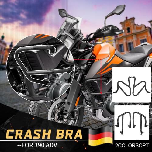 Motorcycle Accessories Upper Lower Crash Bar Frame Engine Guard Bumper For KTM 390 Adventure ADV 2020 2021 Falling Protector