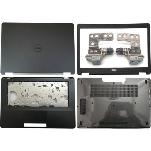 NEW For DELL Latitude 5470 E5470 Non-Touch 0C0MRN 0DK4RC 0TJY1D Laptop LCD Back Cover/Front Bezel/Hinges/Palmrest/Bottom Case