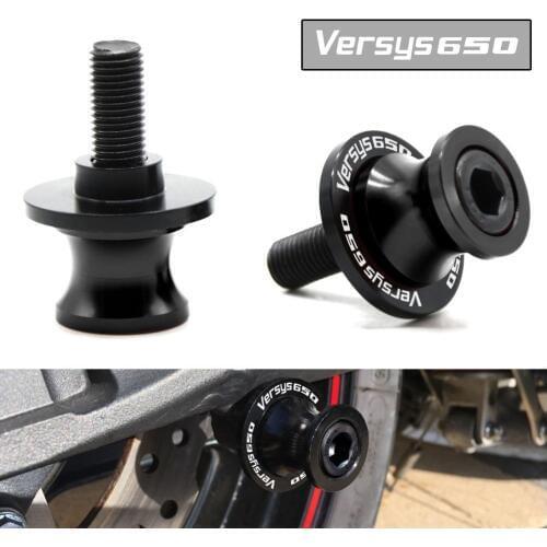 Motorcycle CNC Frame Stands Screws sliders Swingarm Spools Slider Modified For Kawasaki Versys650 KLE650 Versys 650 2015-2017