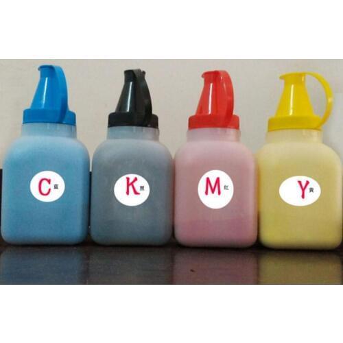 High temperature laser ceramic toner for xerox C1110 CP105 CP318DW 3540 4350,vitrotype ceramic toner powder kcmy 50g/color 200g