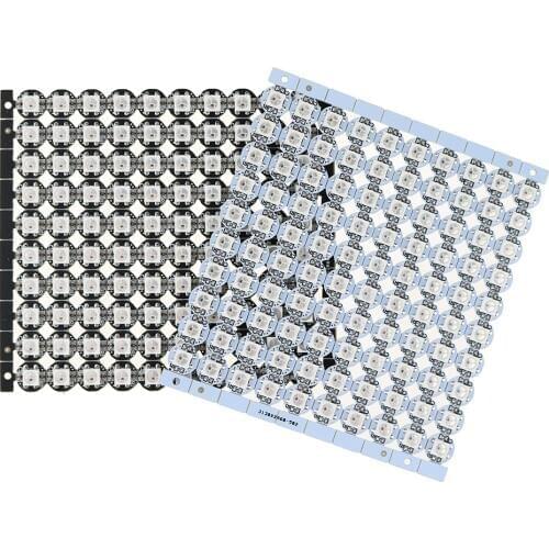 WS2812B 10~1000pcs 4-Pin WS2812 LED Pixel Heatsink 5V 5050 RGB WS2811 IC Built-in Individually Addressable Digital