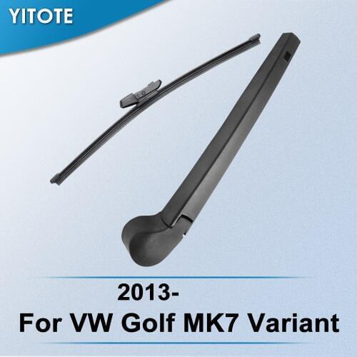YITOTE Rear Wiper & Arm for VW Golf MK7 Variant 2013 2014 2015 2016 2017