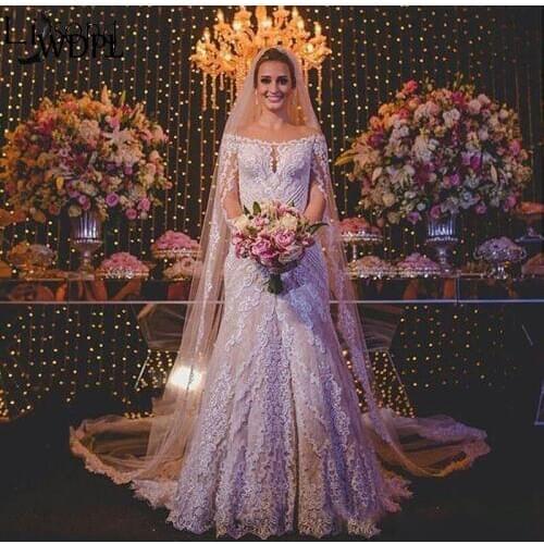 Gorgeous Bridal Dresses Delicate Gorgeous Wedding Dress Appliques robe de mariee New Bridal Gowns trouwjurk vestidos de novia