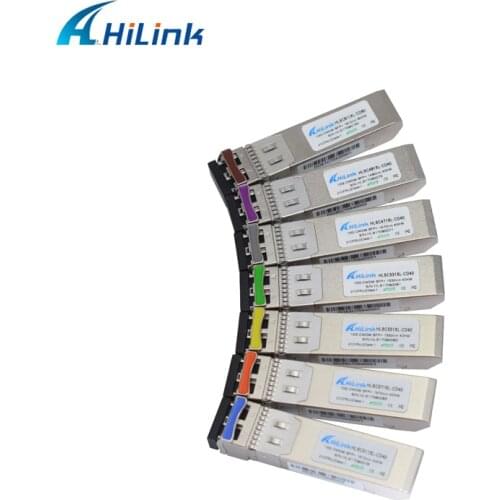 1-8PCS) Free Shipping! 10G 1470-1610nm 40km CWDM SFP+ Duplex LC Connector
