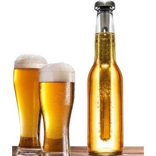 100pcs Fashion Hot Beer Chiller Sticks Stainless Steel Beer Chill Cooling stick Drink Cooler Stick lin3943