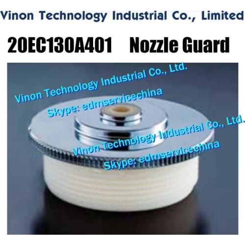 20EC130A401 Lower Nozzle Guard Dia. 6mm for Makino DUO43,SP64,EU64,U86,SP43,SP64 machines Laminar nozzle guard 20EC130A401=1