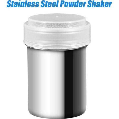 Spice Jars 304 Stainless Steel Kitchen Condiment Dustproof Lid Bottle Spice Outdoor Barbecue Food Grade Seasoning Containers