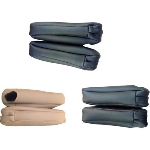 2Pcs Microfibre Leather Front Seat Armrest Cover For Lexus Rx300 Rx350 2004 05 06 2007 J60F