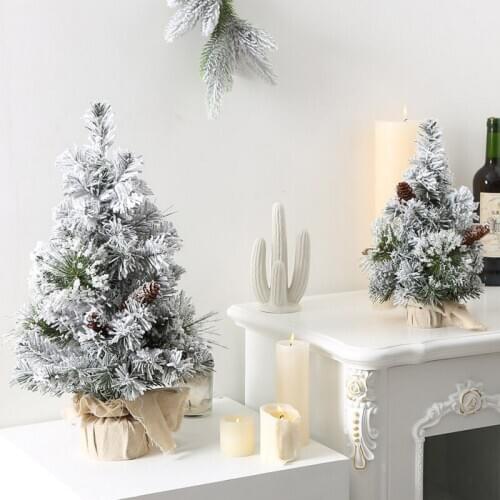 Christmas Decorations Artificial Christmas Tree Table Christmas Miniature Festival Tree.House Room Desktop Ornaments Gifts