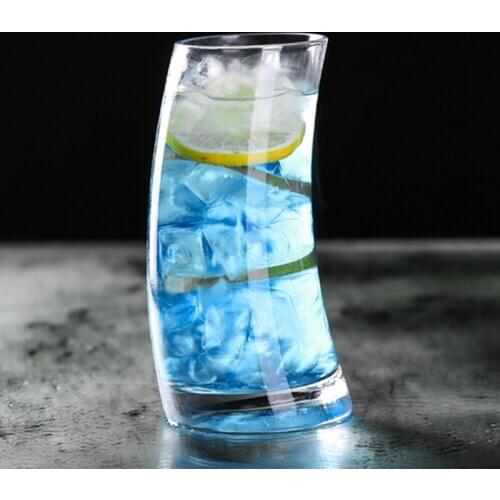 Sail Cup Glass Cup Crescent Drink Cup ins Net Wine Glass Sail Shaped Cocktail Cup Sail Drink Juice Cup