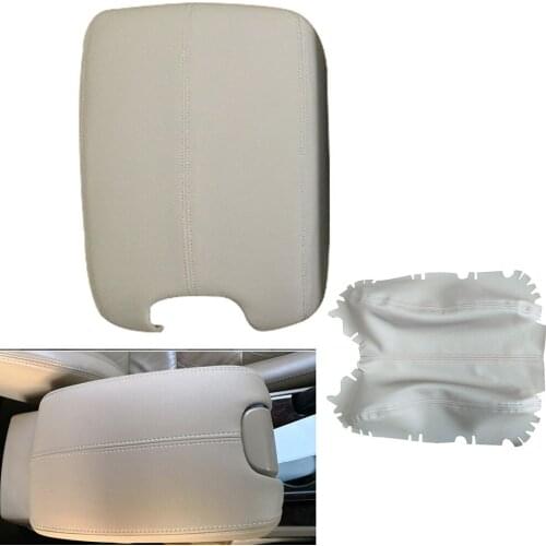 For Honda Accord Car Armrest Center Console Lid Cover Skin Synthetic Leather 2008 2009 2010 2011 2012 2013
