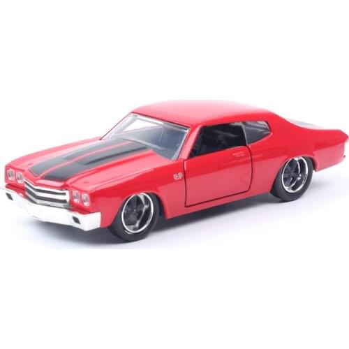 1:32 Scale Retro 1970 Chevrolet Chevelle SS Diecast Car Model Classics Chevy Muscle Vehicle Toy Jada The Fast Thumbnails Boys