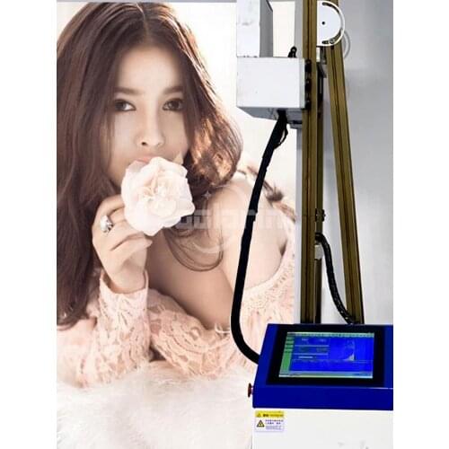 New Design Digital Direct To CMYKW Wall Printing Inkjet Printer Factory Price