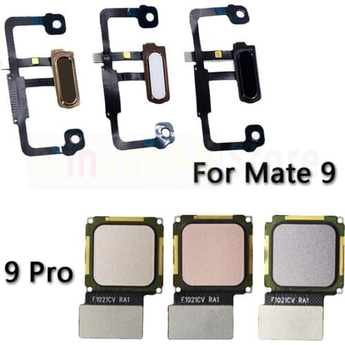 Original Back Home Key Fingerprint Sensor Flex Cable For Huawei Mate 7 8 9 Pro Touch ID Fingerprint Flex Cable Phone Parts