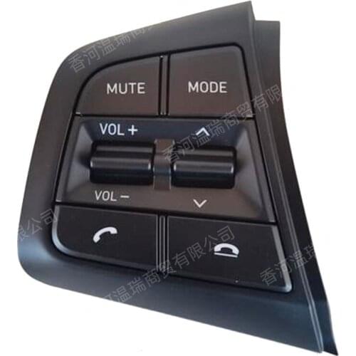 SWITCH ASSY STRG REMOTE CONT LH wheel switch vol music mode button For CRETA IX25 2015-2018