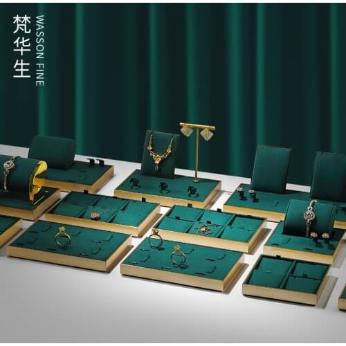 Factory direct supply jewelry store jewelry display stand ring necklace earrings bracelet storage props counter decoration set