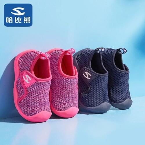 2021 Children Kids Baby Sandals Casual Sports Shoes Soft Bottom Double-layer Mesh Summer New Breathable Boys and Girls Toe Shoes