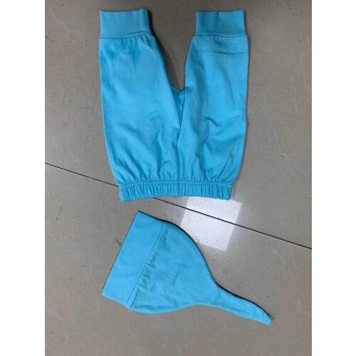 50pcs Blue Pants With hats
