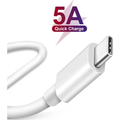 For Realme V5 C15 6i C11 C3i X3 6s 6 C3 C2s X3 X2 Q XT X50 Pro USB Type C Fast Charging Cable 5A/3A 60W QC4.0 1.5m Charge Cord