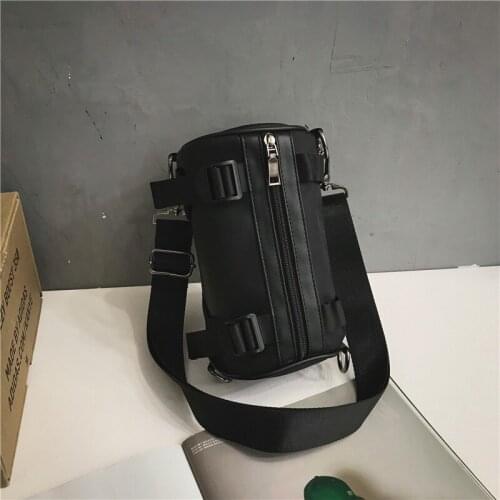 2021 Womens Shoulder Bag Handbag Black Army Green Street Hip-hop Bungee Boys Messenger Bags Sling Pack Crossbody Bucket Bag