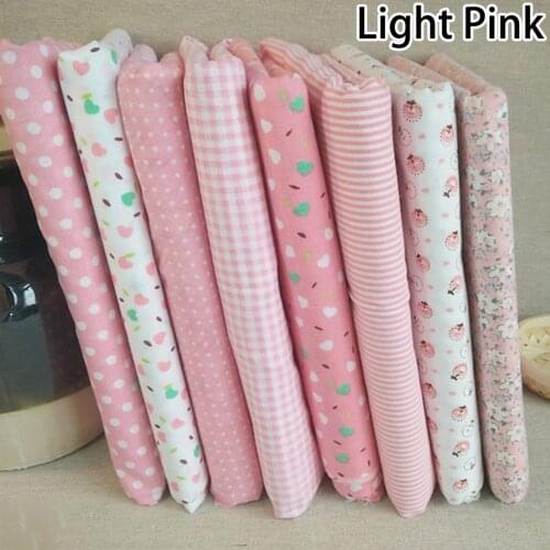 4/7pcs Cotton Soft Fabric Floral Printed Cloth Sewing Quilting Fabrics DIY Handmade Accessories Patchwork Needlework 25x25cm