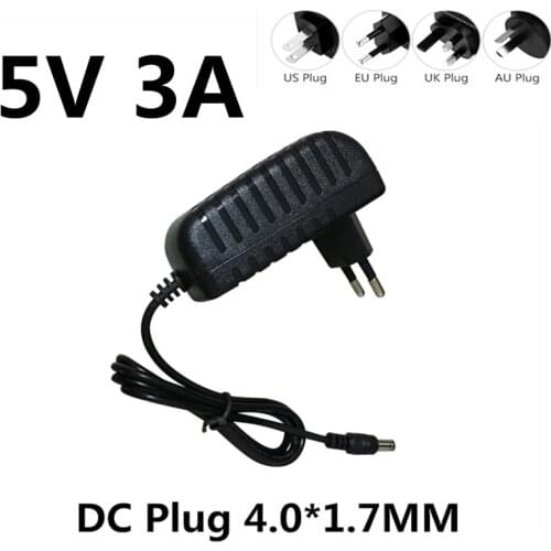 5V 3A 4.0*1.7 AC/DC Power Supply Cord Adapter For Sony SRS-XB30/ SRS-XB41 RDP-M5iP RDP-M7iP SRS-A1 Portable Speaker Dock Charger