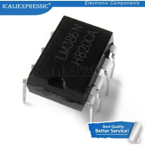 5PCS LM386N-4 DIP8 LM386-4 DIP 386N-4 new and original IC