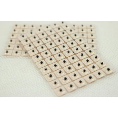 600 Pcs/lot Relaxation Ears Stickers Acupuncture Needle Ear Vaccaria Seeds Ear Massage Auricular-paster Press Seeds