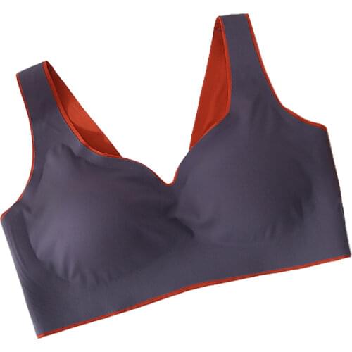 Seamless Bras for Women Removable Latex Pad Push Up Bras Brassiere Wireless Bra Women Underwear Femme Brassiere sutian feminino