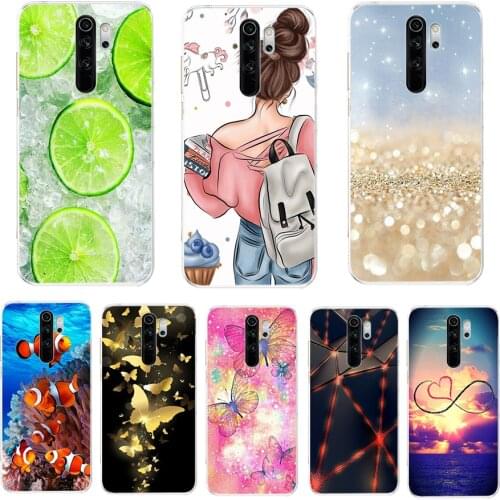 For xiaomi redmi 9 Cases Silicon Back Cover Phone Case For redmi 9 Soft Case 6.53 inch etui coque bumper shockproof protective