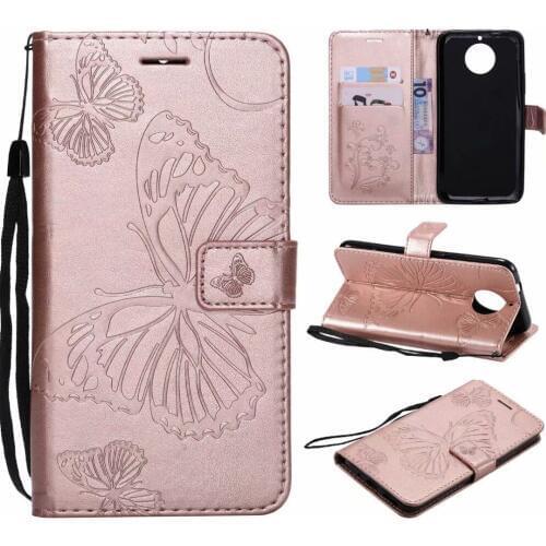 Wallet Retro Cover For MOTO G5 S XT1803 XT1805 XT1802 Case butterfly Flip Leather Case For Motorola Moto G5S Plus XT1803 XT1805