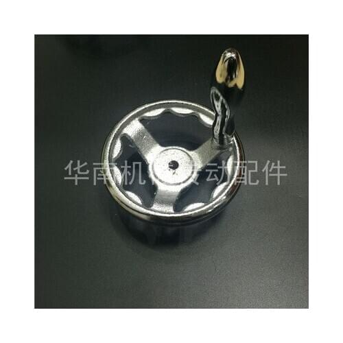 Cast iron handwheel machine handwheel cast iron electroplated handwheel / handle 3-20 inch round rim handwheel