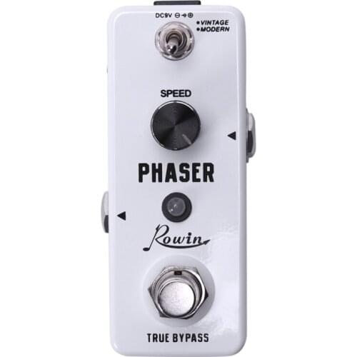 Lef - 313 Guitar Effects Classical Phaser Mini Guitar Effects Pedal Guitar Two Working Modes True Bypass Design